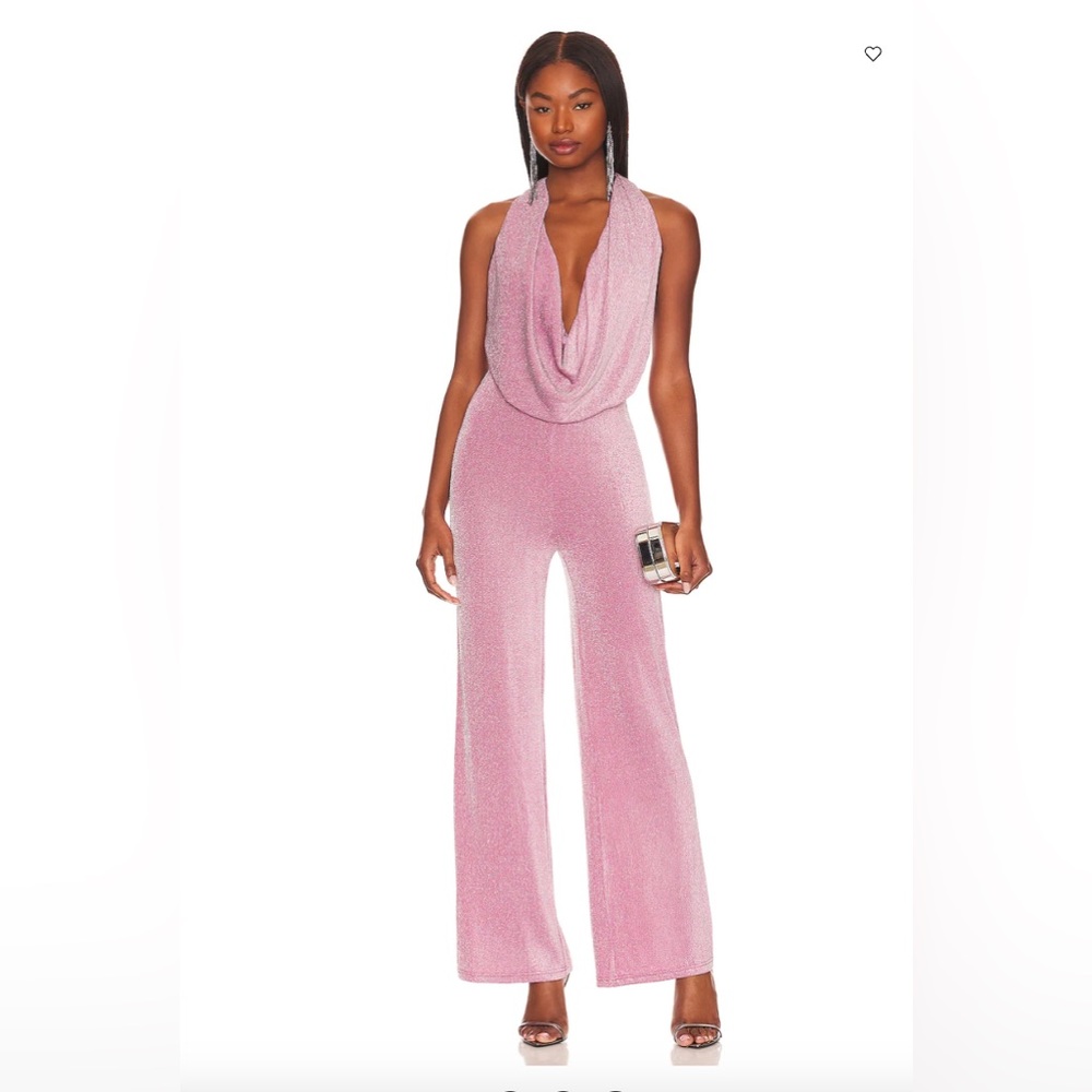superdown Saffron Cowl Neck Jumpsuit - size Small